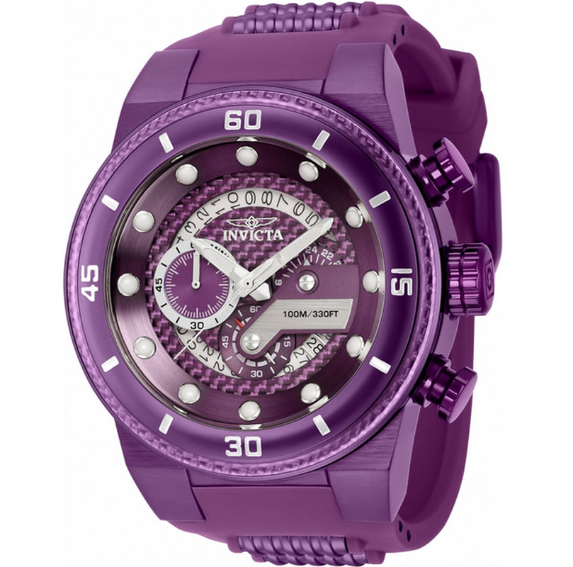 Invicta 40756 Men'S S1 Rally Purple Silicone/Stain