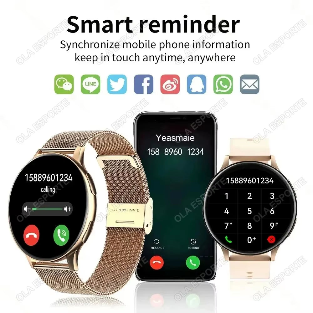 For Samsung Galaxy Gt1 Smartwatch GPS Fitness Tracker Watch 6 Bluetooth Call Watches for Man Heart Rate Monitor Watch Men Women