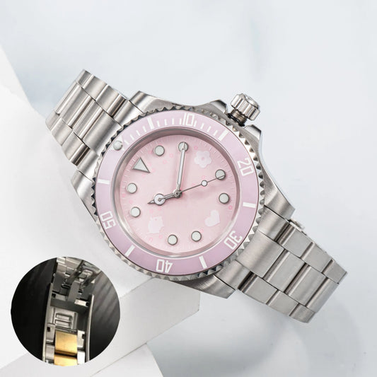 Watch Men'S Watch Mechanical Ceramic Watch All Stainless Steel Swimming Watch Sapphire Luminous Watch 2813 Automatic