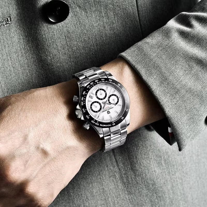 2024 New Men'S Watches Quartz Business Watch Mens Watches Top Brand Luxury Watch Men Chronograph VK63 Reloj Hombre