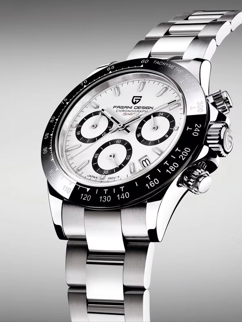 2024 New Men'S Watches Quartz Business Watch Mens Watches Top Brand Luxury Watch Men Chronograph VK63 Reloj Hombre