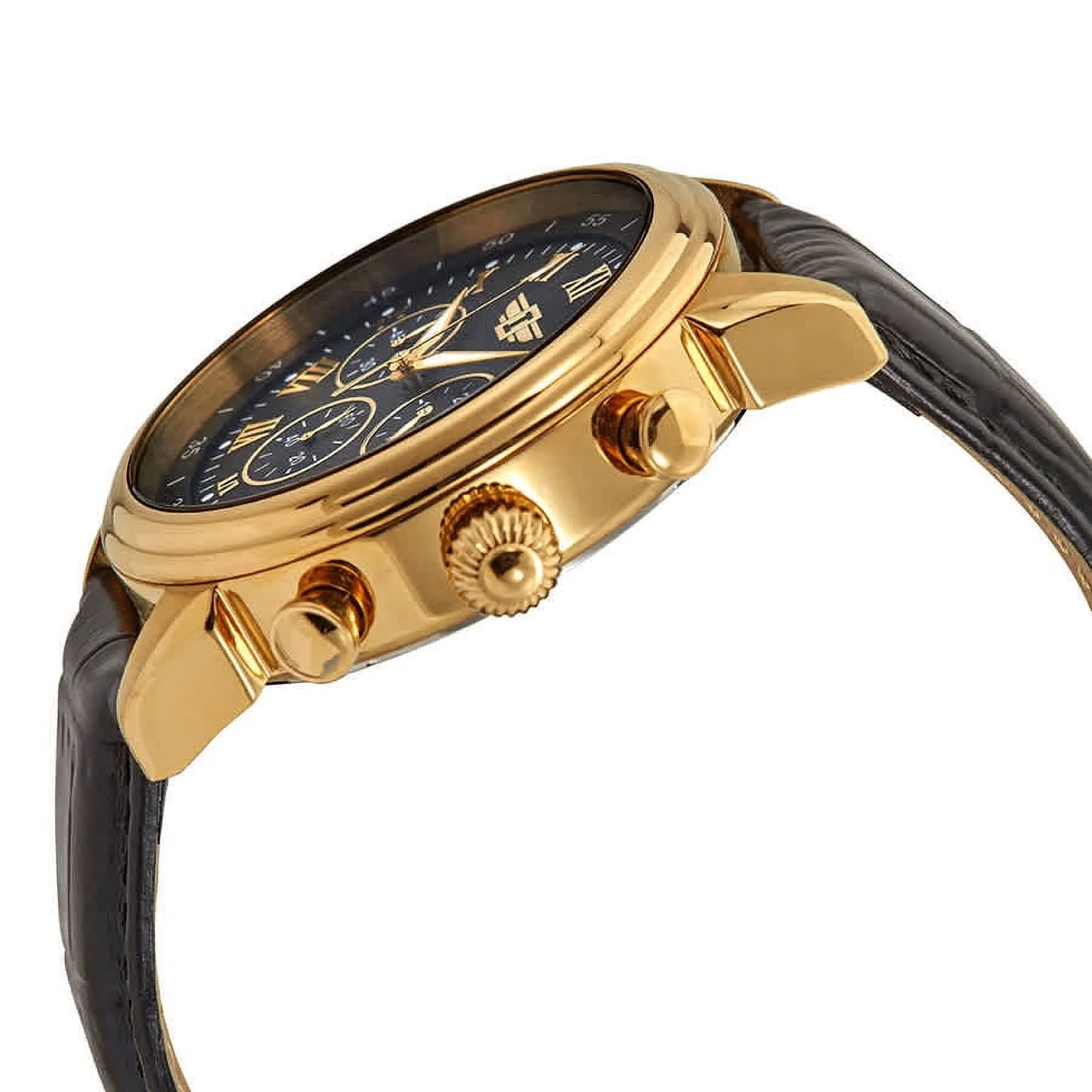 I Chronograph Black Dial Men'S Watch IBI-90242-003